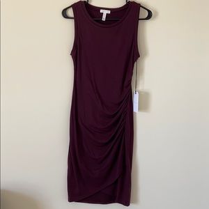 Leith Ruched Body-Con Tank Dress